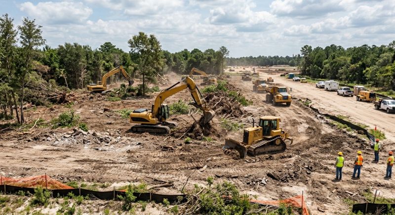 Commercial Property Clearing in Marietta, GA